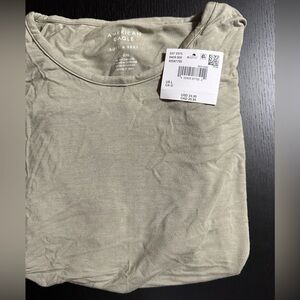 Light sage soft and sexy American Eagle Tee